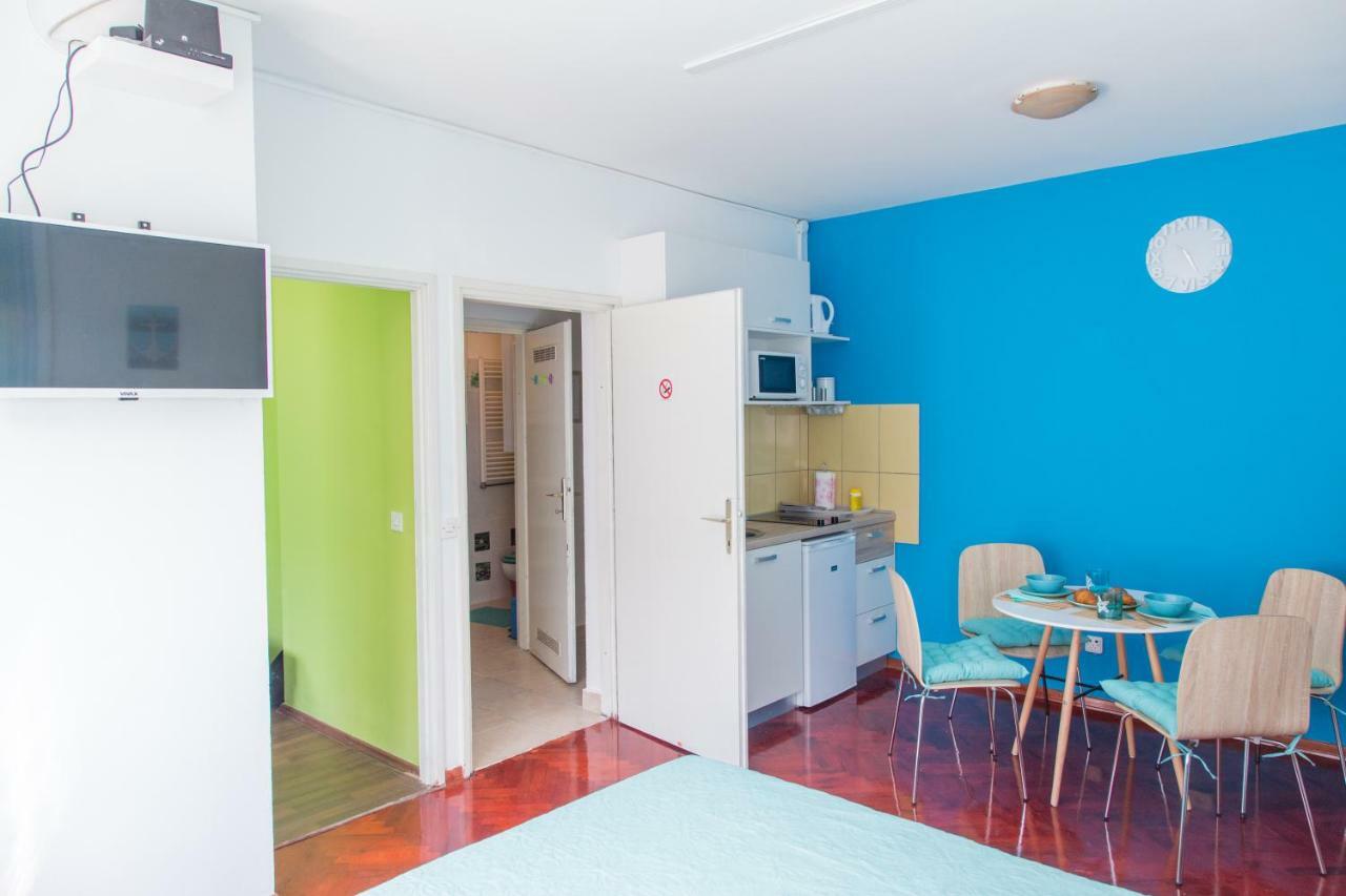 Studio apartman Tirkiz Zagreb Bagian luar foto
